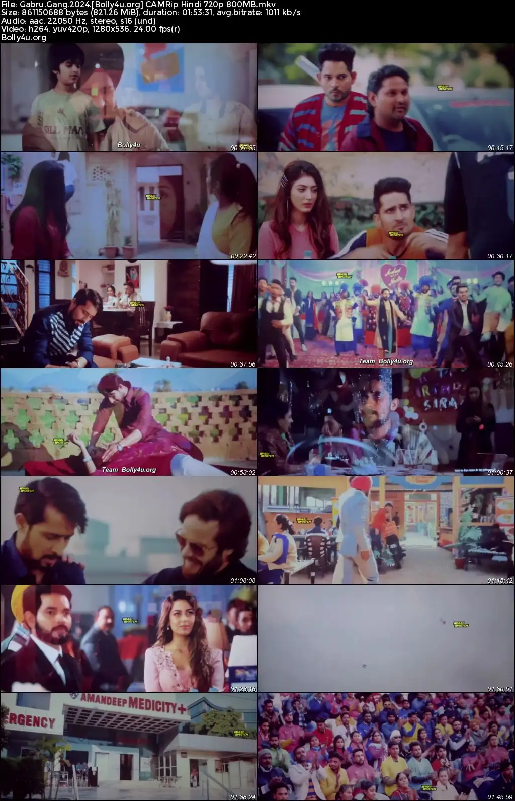 Gabru Gang 2024 CAMRip Hindi Full Movie Download 1080p  720p  480p
