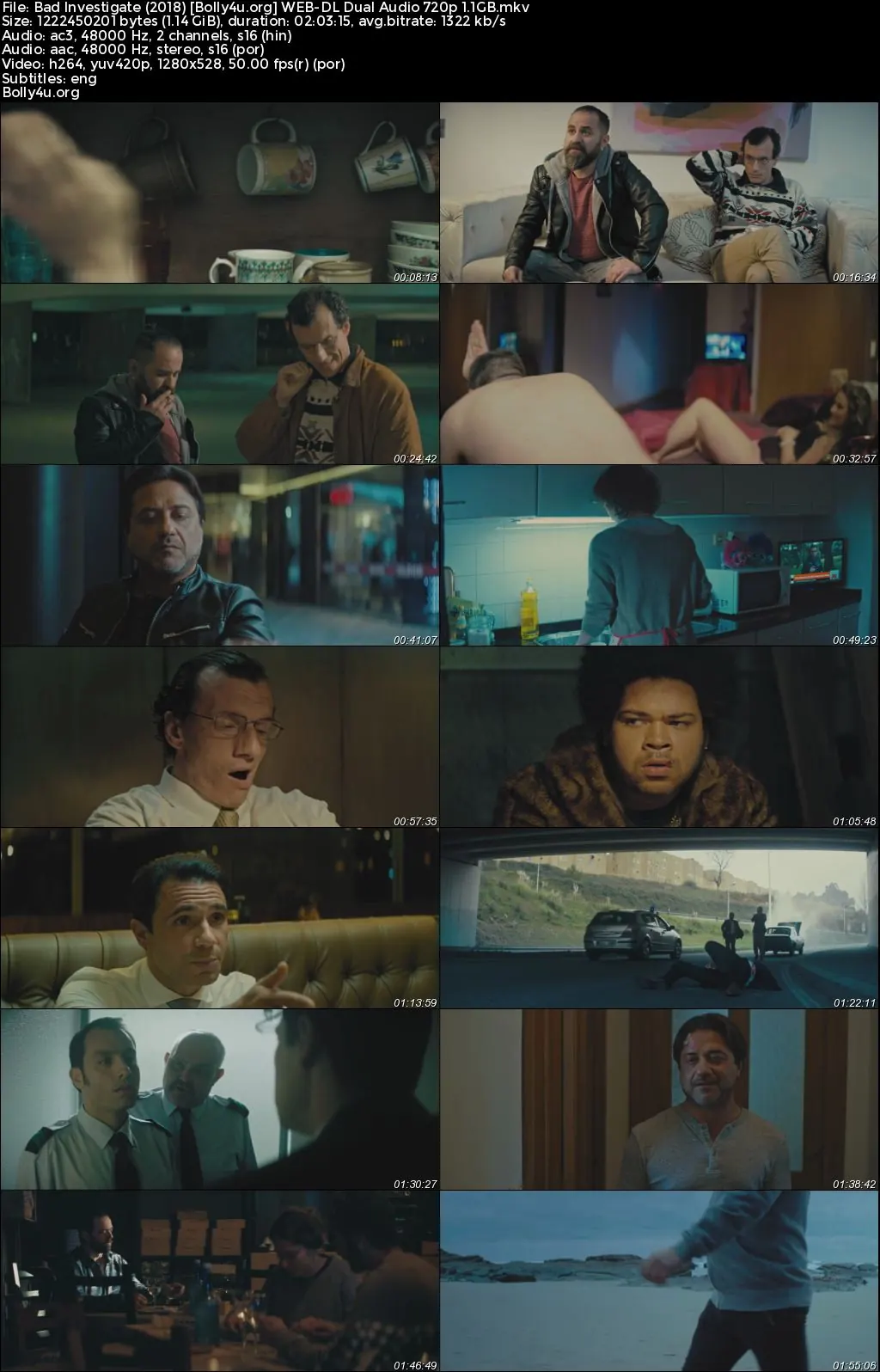 Bad Investigate 2018 WEB-DL Hindi Dual Audio Full Movie Download 720p  480p
