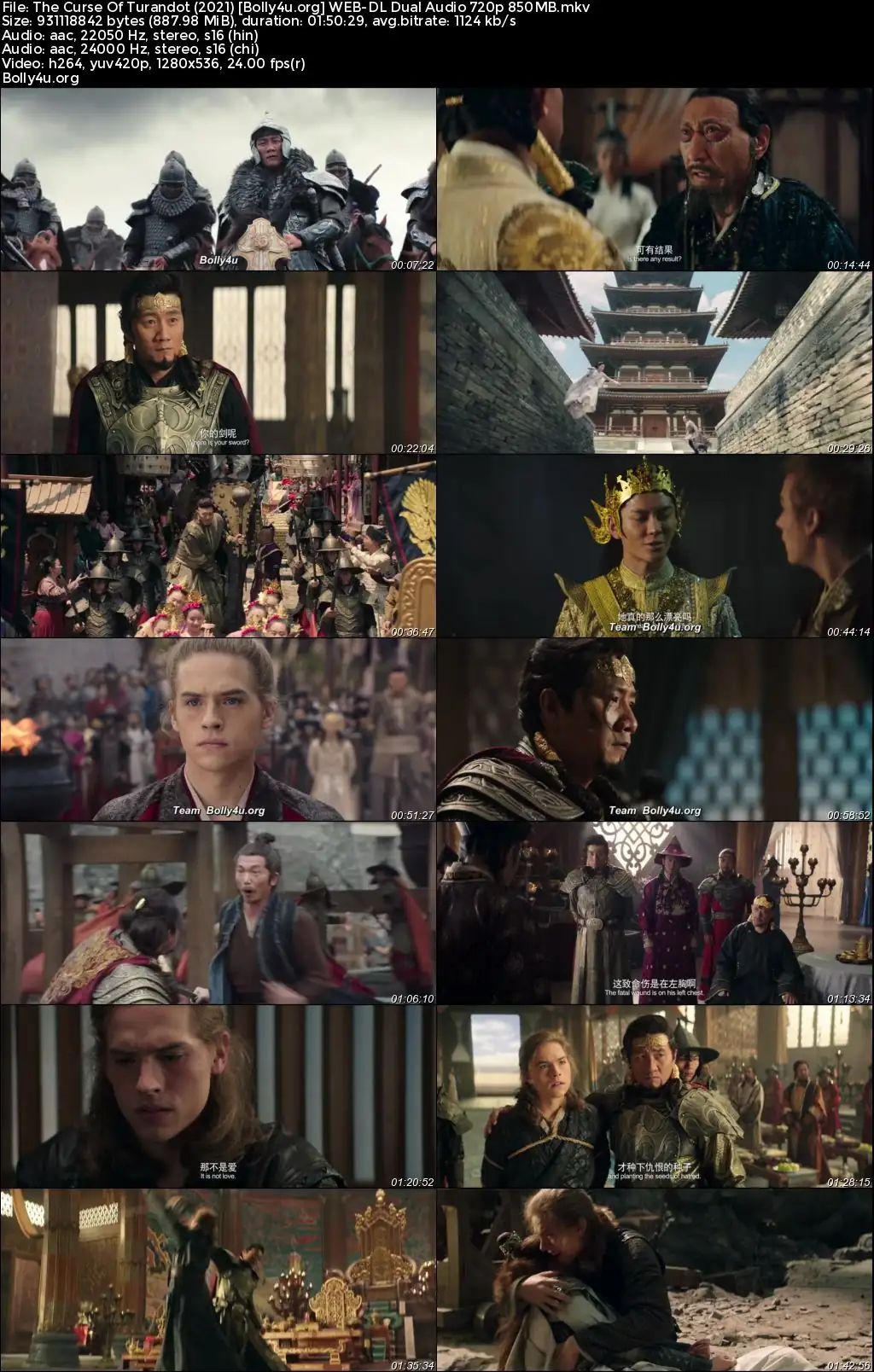 The Curse Of Turandot 2021 WEB-DL Hindi Dual Audio Full Movie Download 1080p  720p  480p