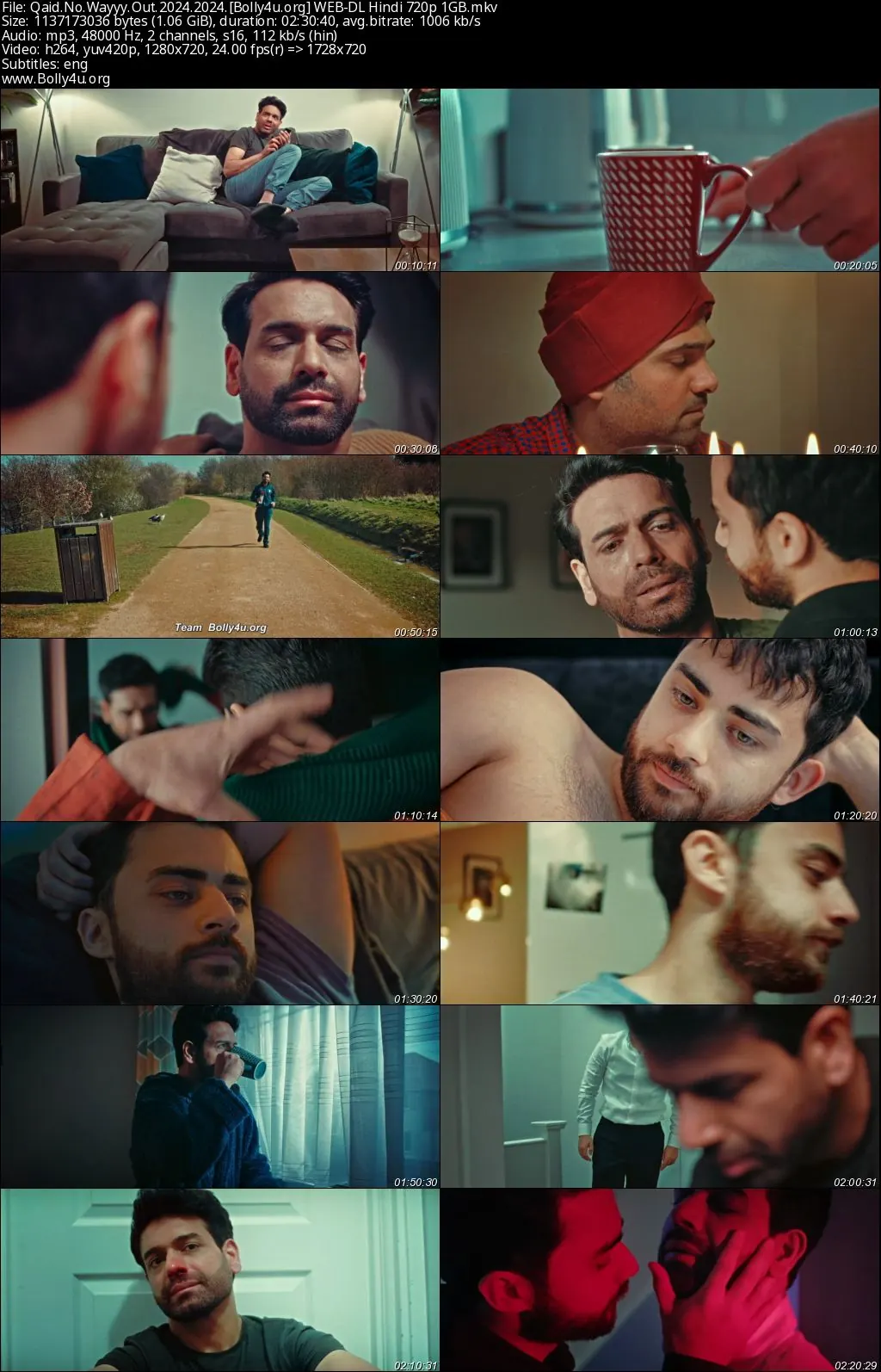 Qaid No Wayyy Out 2024 WEB-DL Hindi Full Movie Download 1080p  720p  480p
