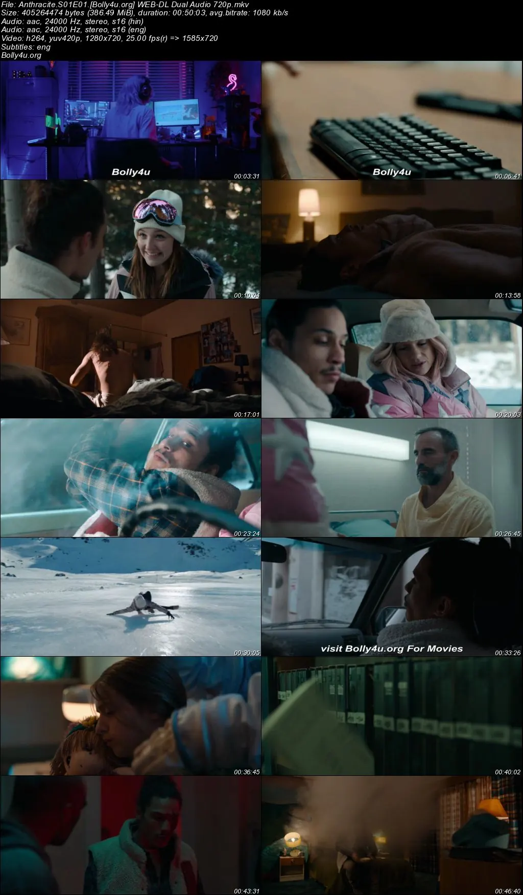 Anthracite 2024 WEB-DL Hindi Dual Audio ORG S01 Complete Download 720p  480p
