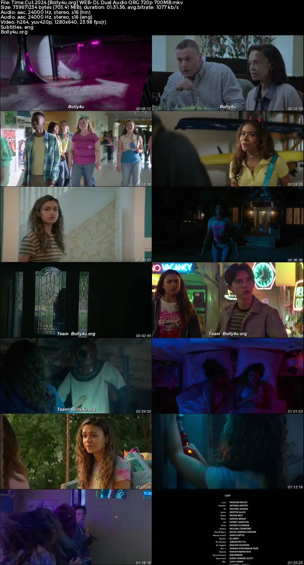 Time Cut 2024 WEB-DL Hindi Dual Audio ORG Full Movie Download 1080p  720p  480p