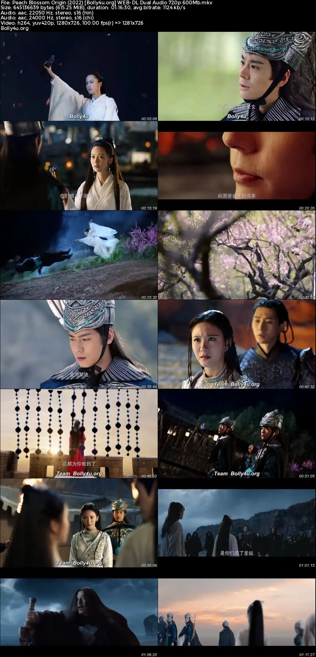 Peach Blossom Origin 2022 WEB-DL Hindi Dual Audio Full Movie Download 1080p  720p  480p