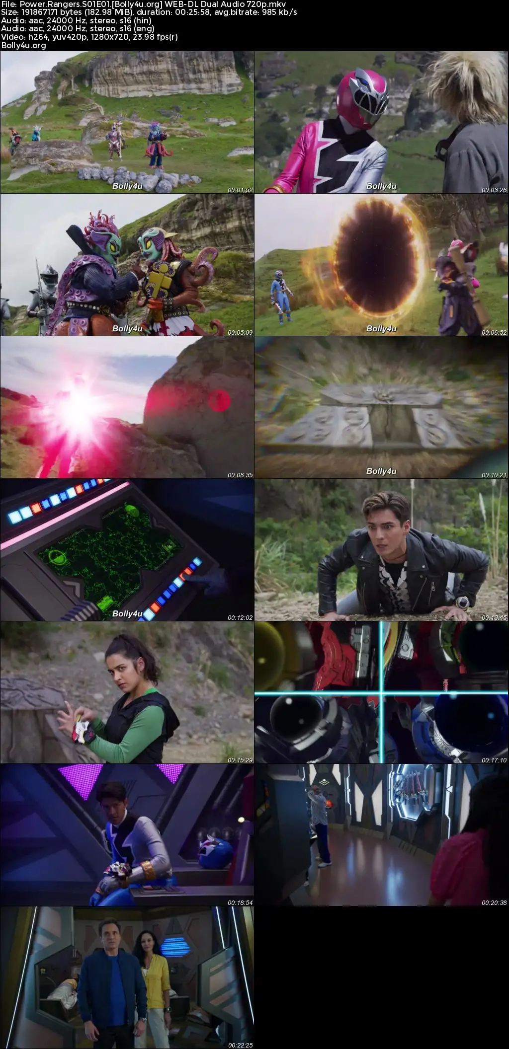 Power Rangers Dino Fury 2023 WEB-DL Hindi Dual Audio ORG S01 Complete Download 720p  480p