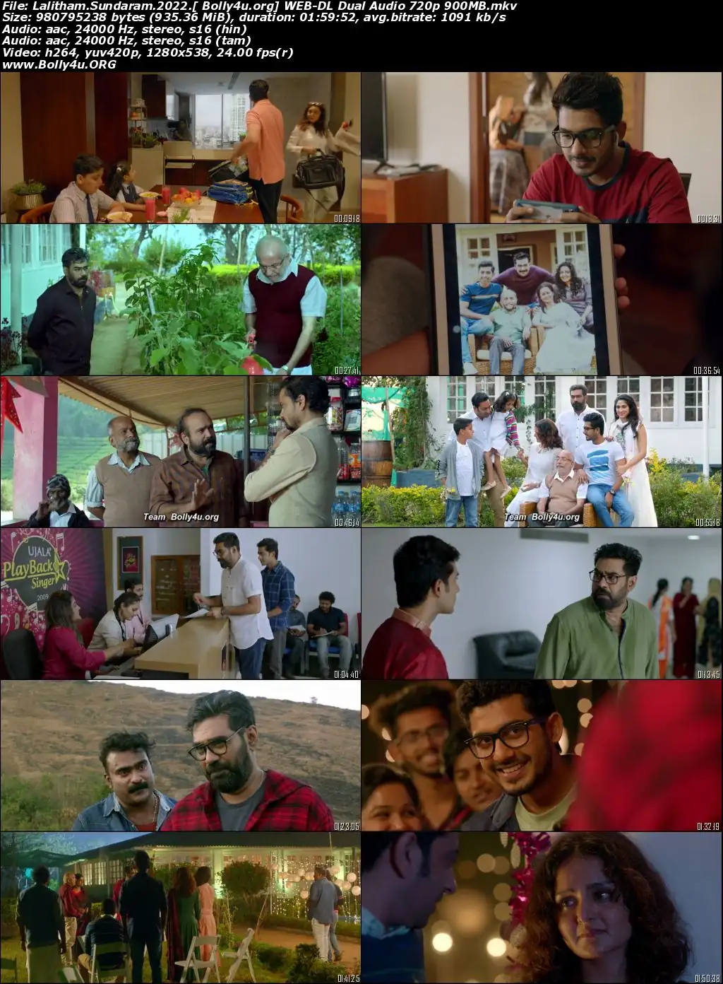 Lalitham Sundaram 2022 WEB-DL UNCUT Hindi Dual Audio 720p 480p Download