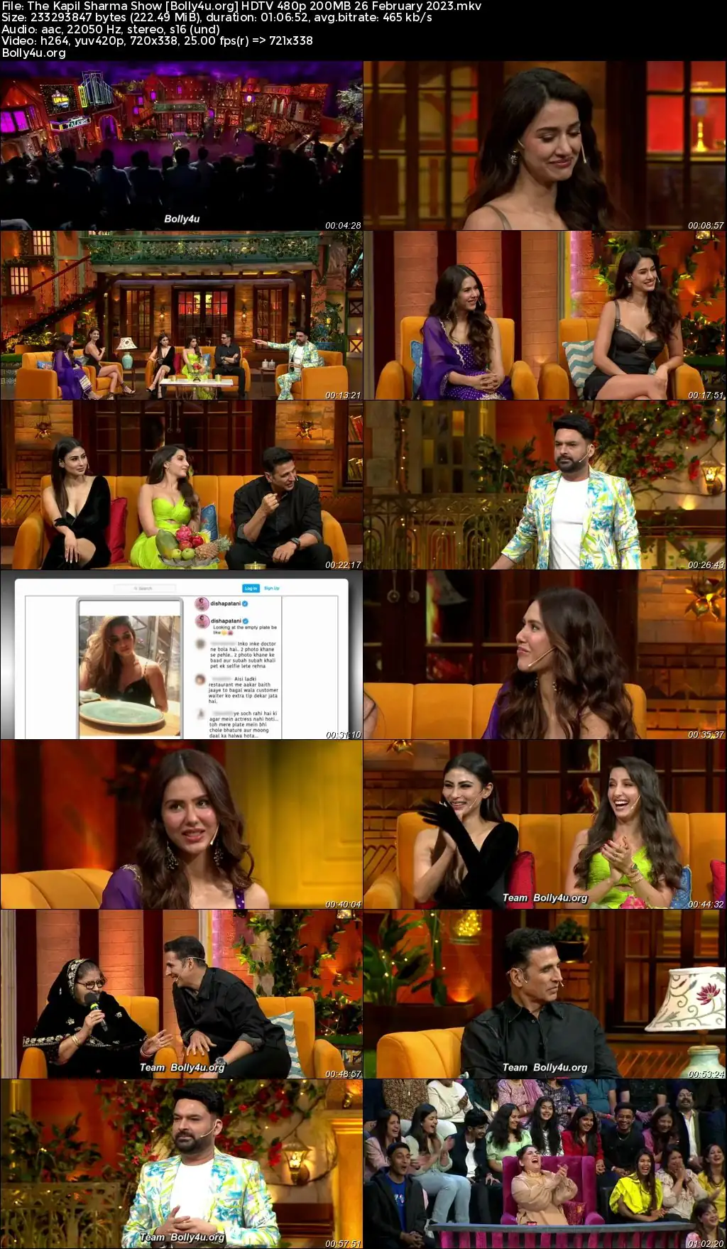 The Kapil Sharma Show HDTV 480p 200MB 26 February 2023 Download The Kapil Sharma Show HDTV 480p 200MB 26 February 2023 Download