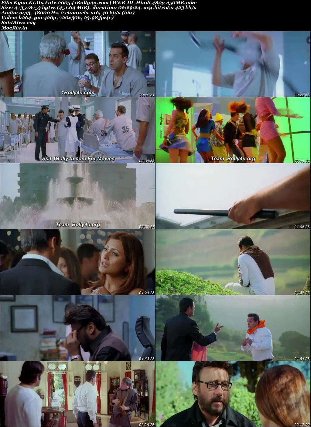 Kyon Ki Its Fate 2005 WEB-DL Hindi Full Movie Download 1080p  720p  480p