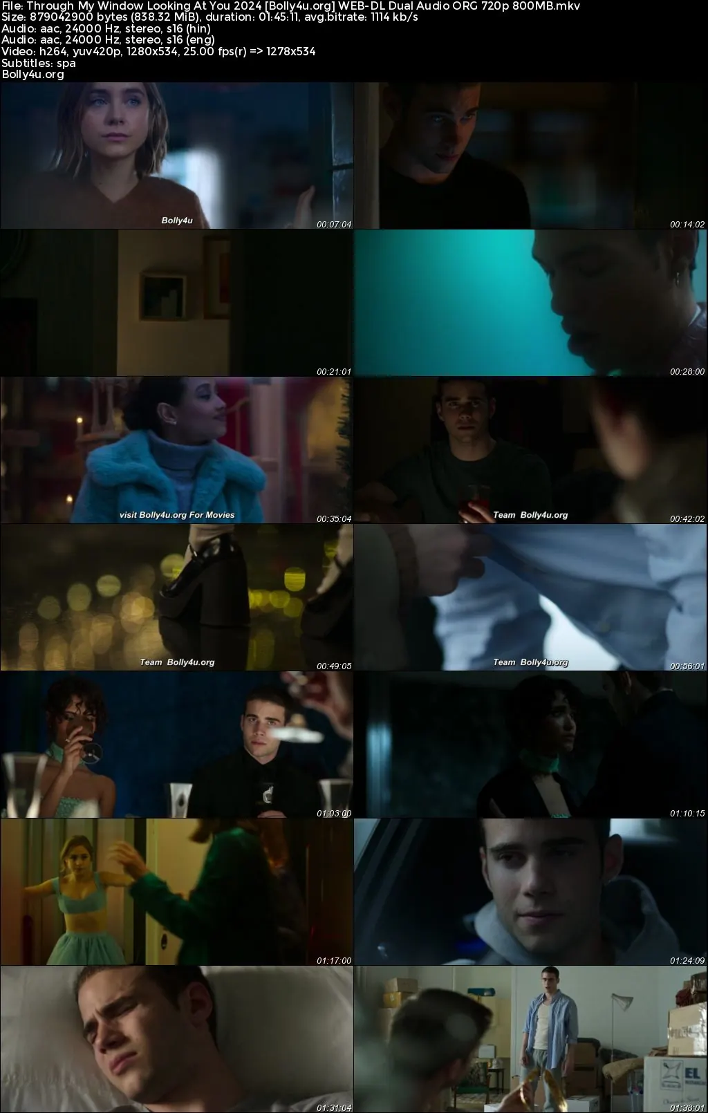 Through My Window Looking At You 2024 WEB-DL Hindi Dual Audio ORG Full Movie Download 1080p  720p  480p