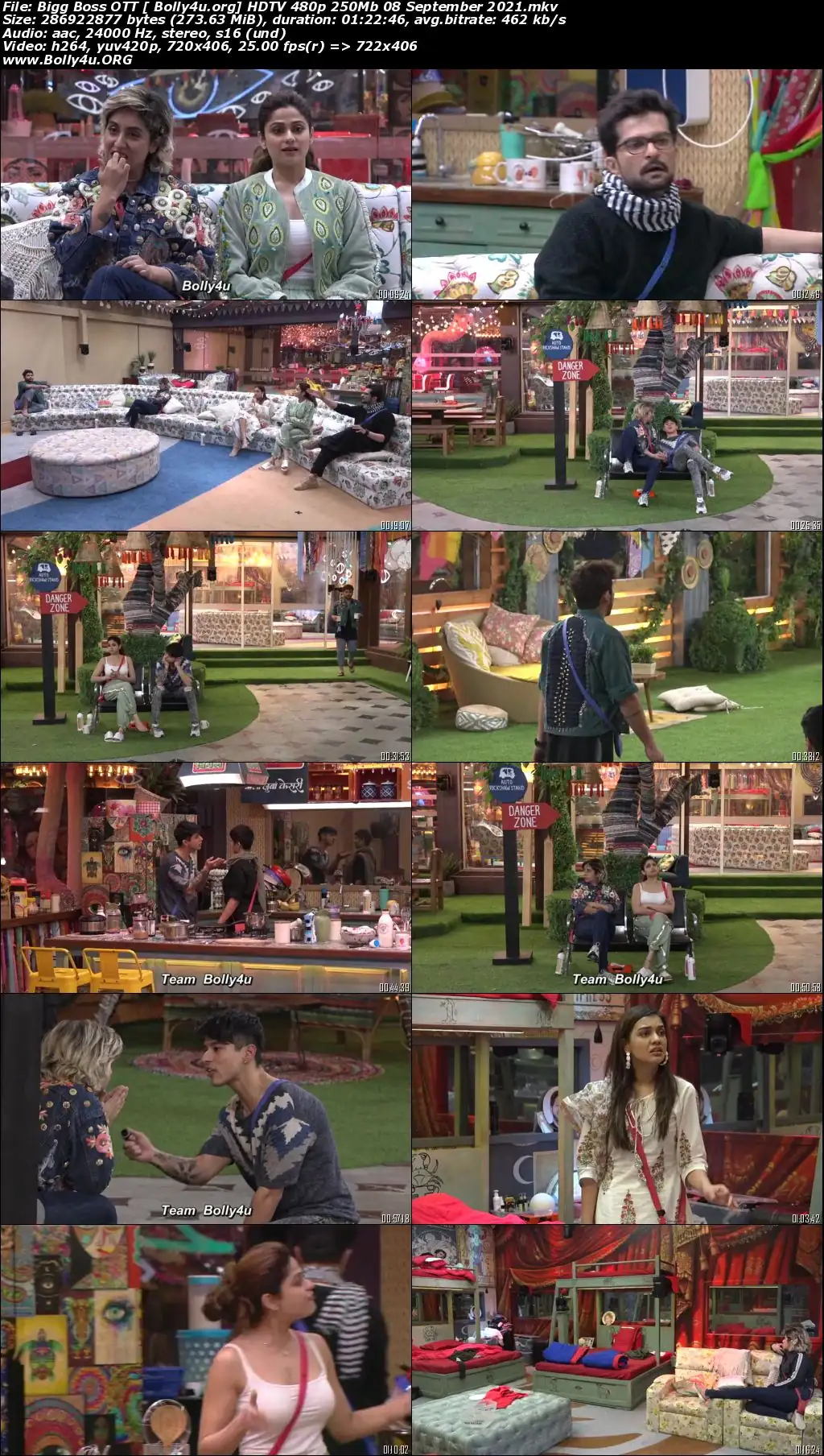 Bigg Boss OTT HDTV 480p 250Mb 08 September 2021 Download