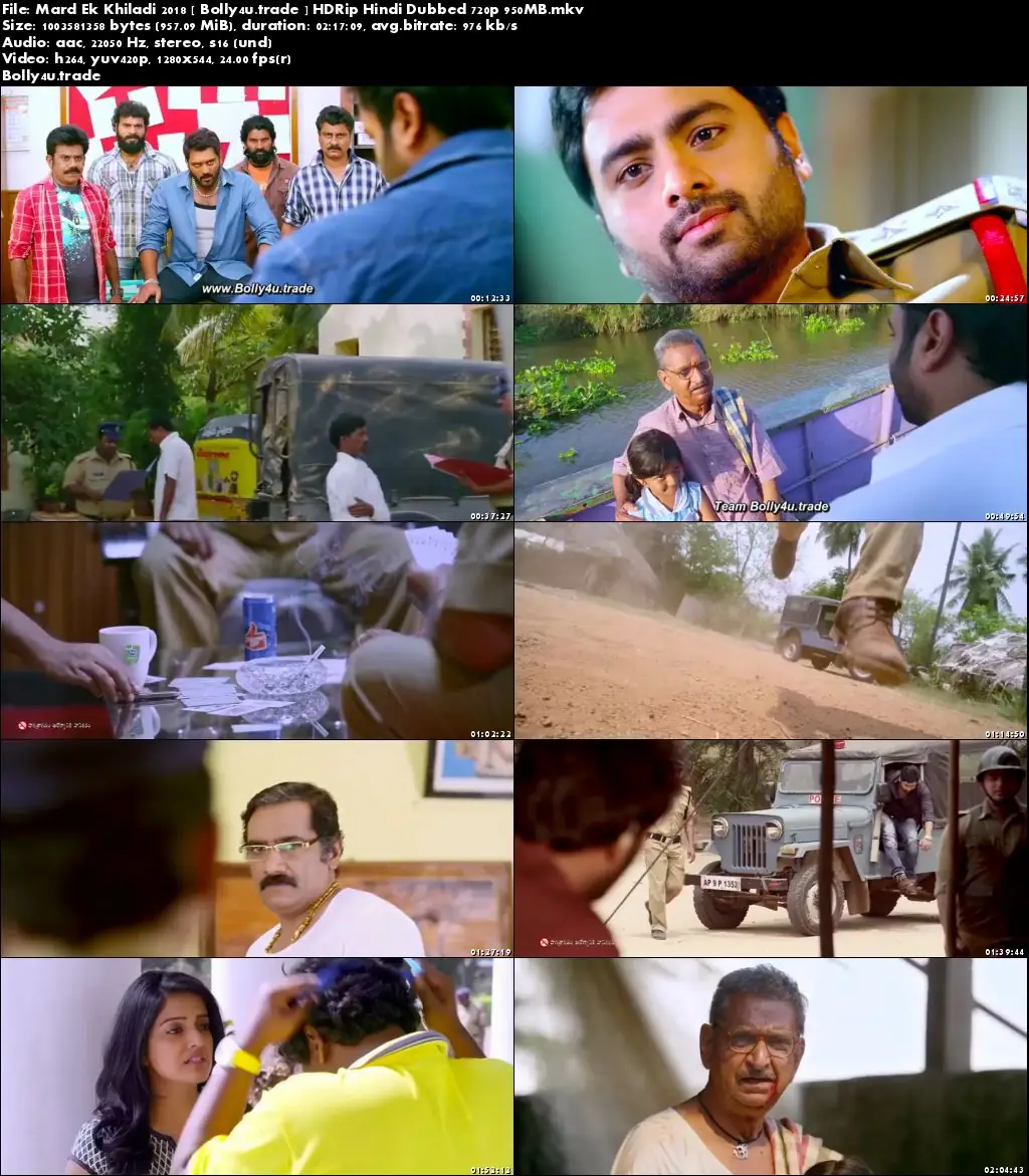 Mard Ek Khiladi 2018 HDRip 950MB Hindi Dubbed 720p Download