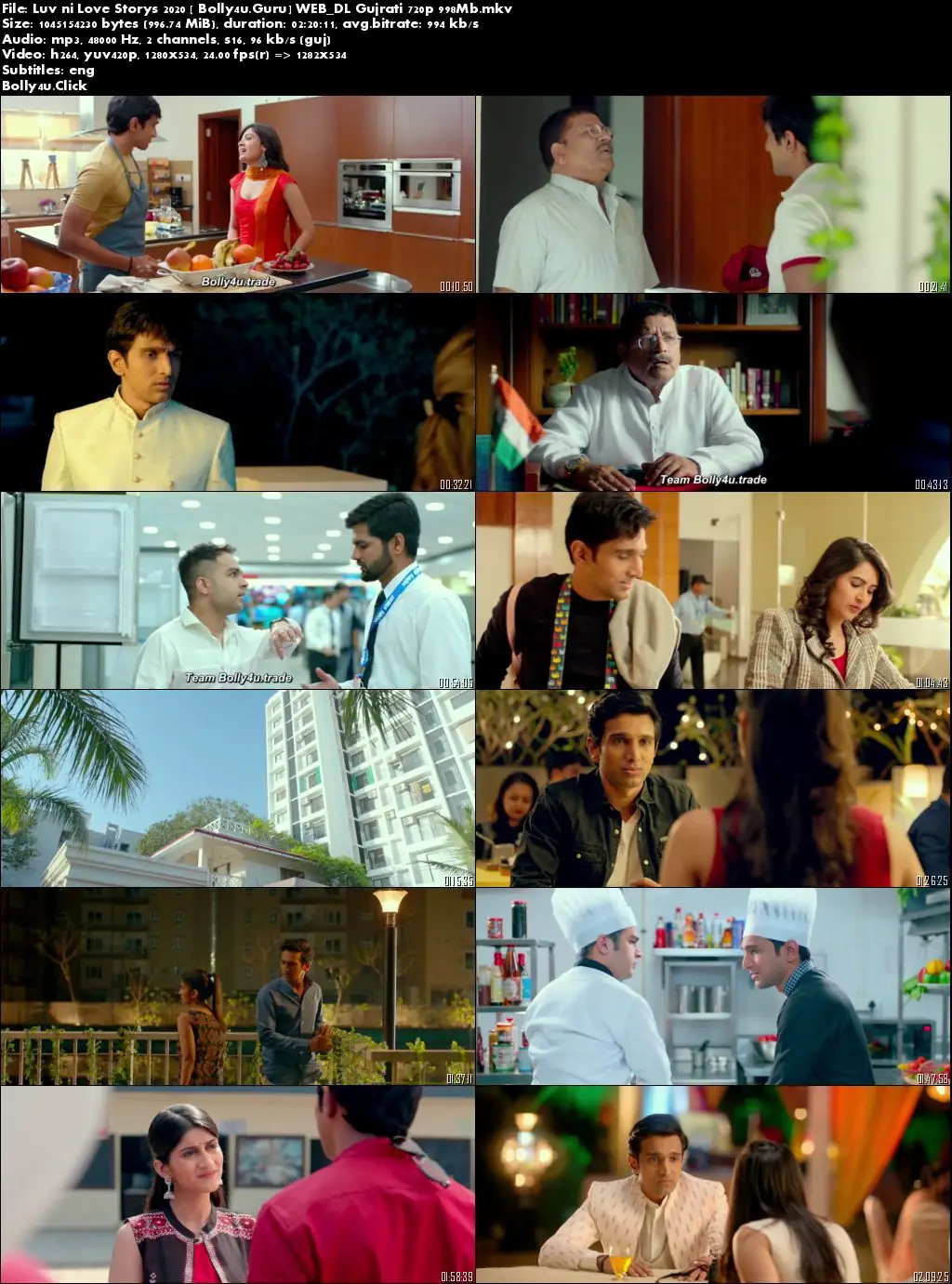 Luv ni Love Storys 2020 WEB-DL 400Mb Gujarati 480p Download