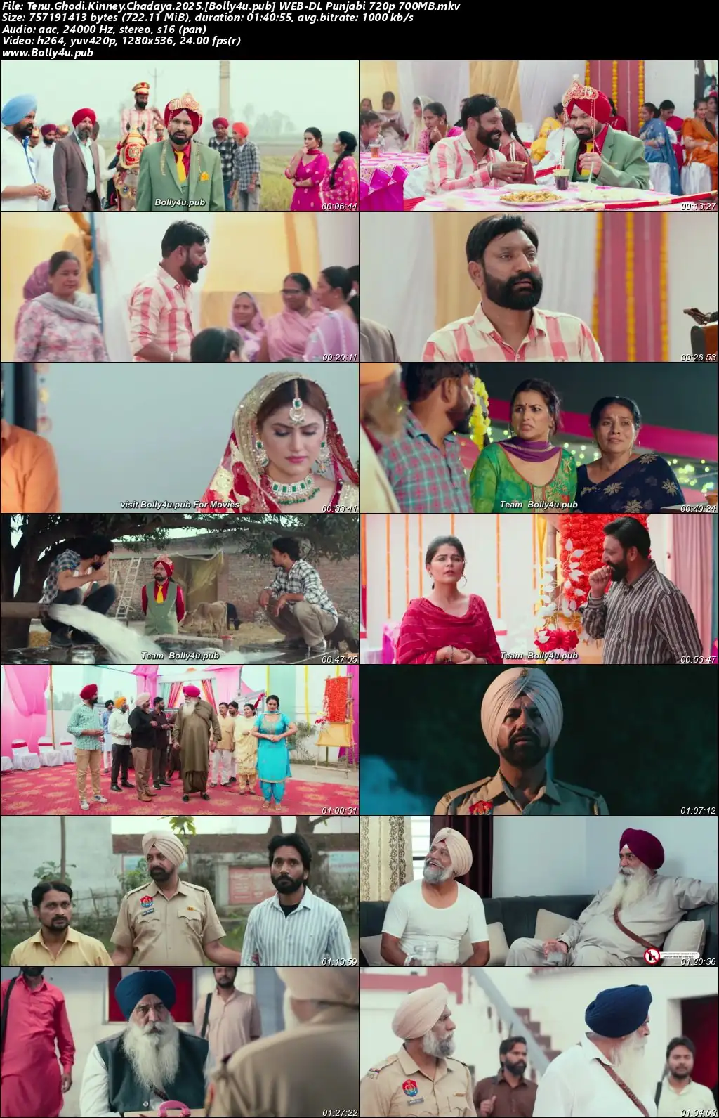 Tenu Ghodi Kinney Chadaya 2025 WEB-DL Punjabi Full Movie Download 1080p  720p  480p