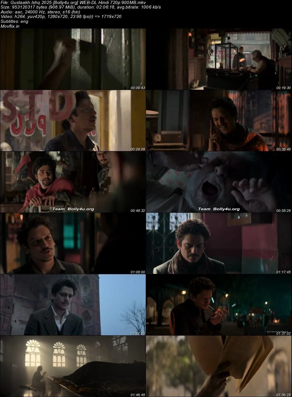 Gustaakh Ishq 2025 WEB-DL Hindi Full Movie Download 1080p  720p  480p