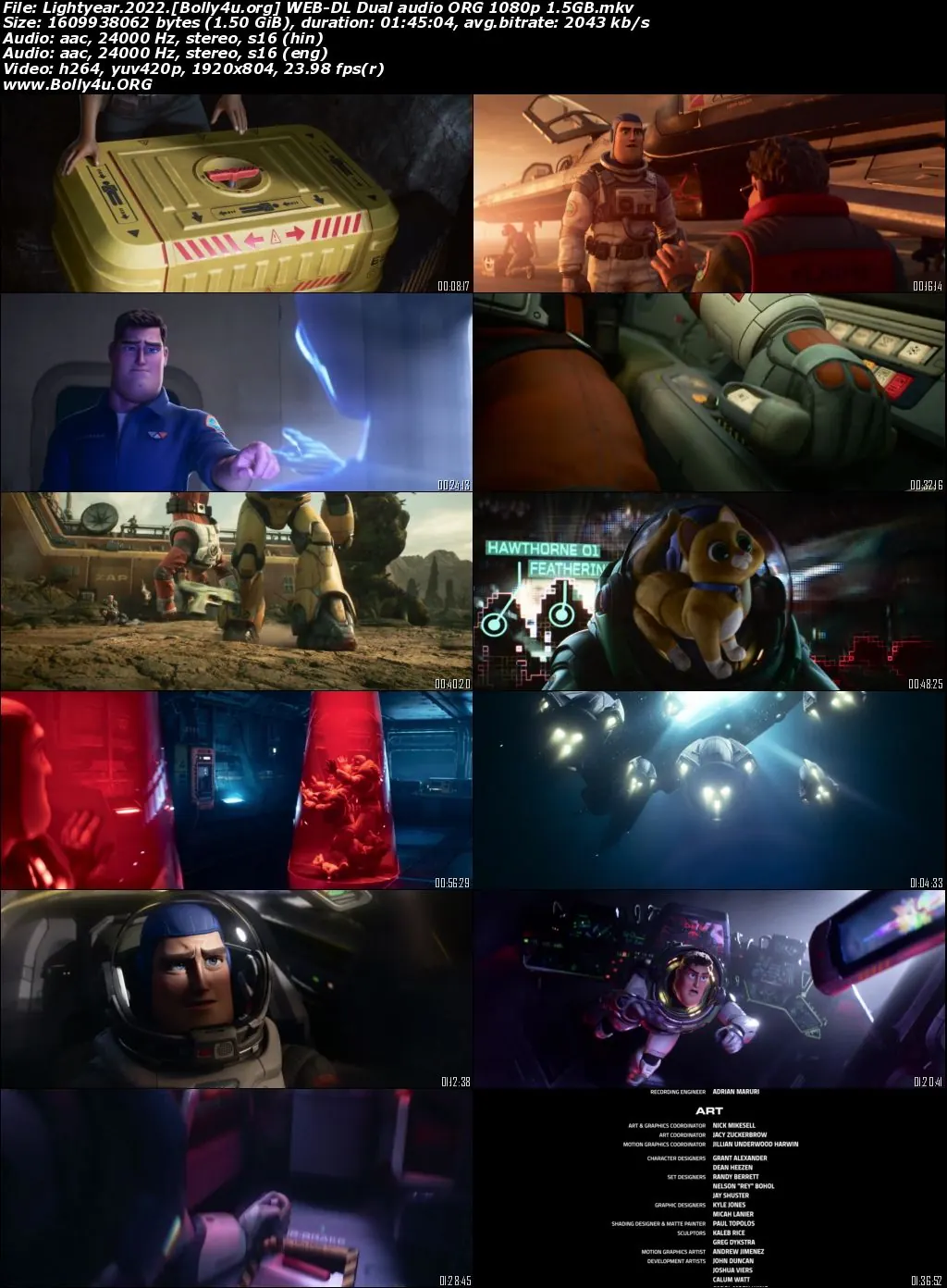 Lightyear 2022 WEB-DL Hindi Dual Audio ORG Full Movie Download