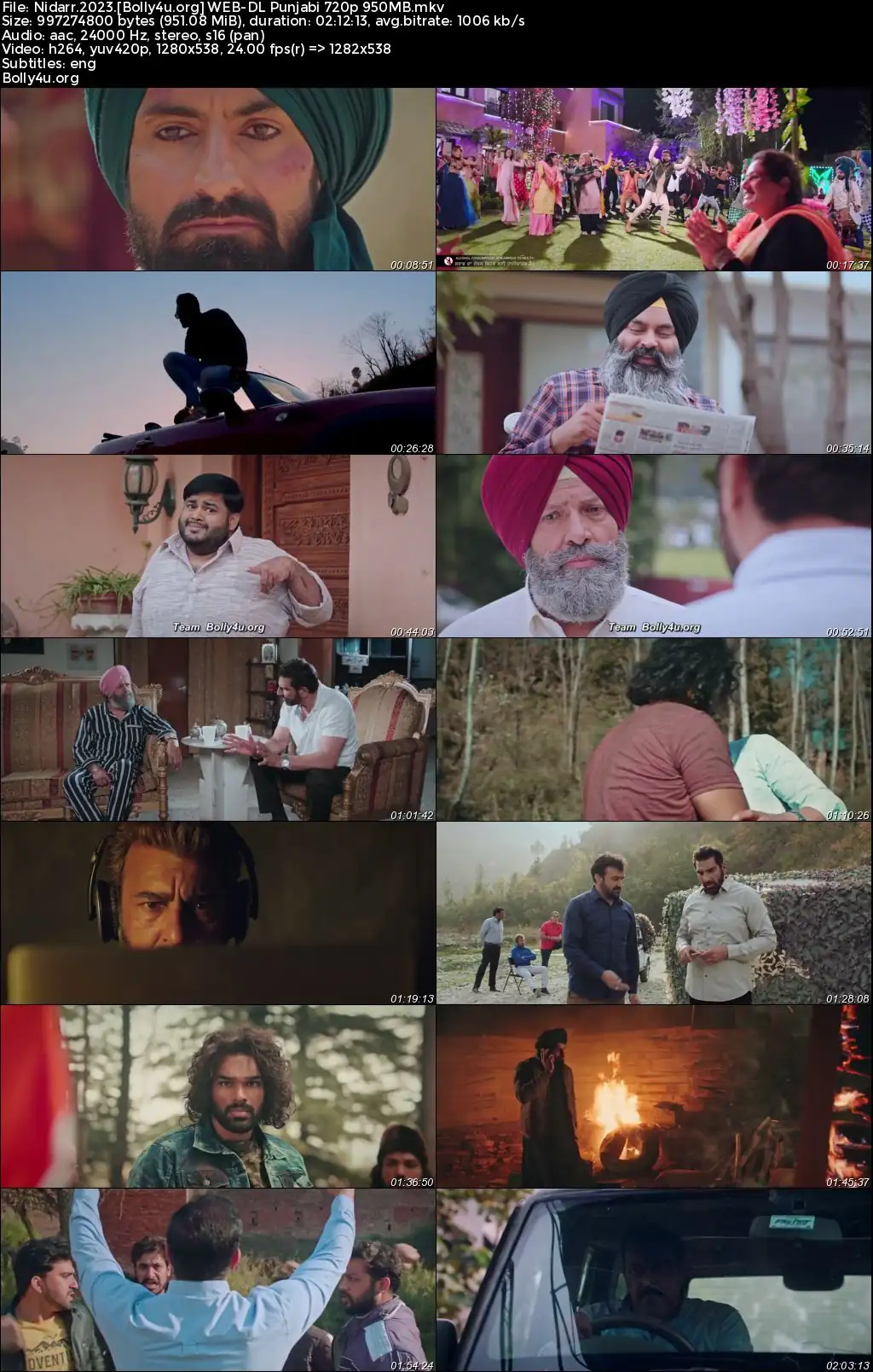 Nidarr 2023 WEB-DL Punjabi Full Movie Download 1080p  720p  480p