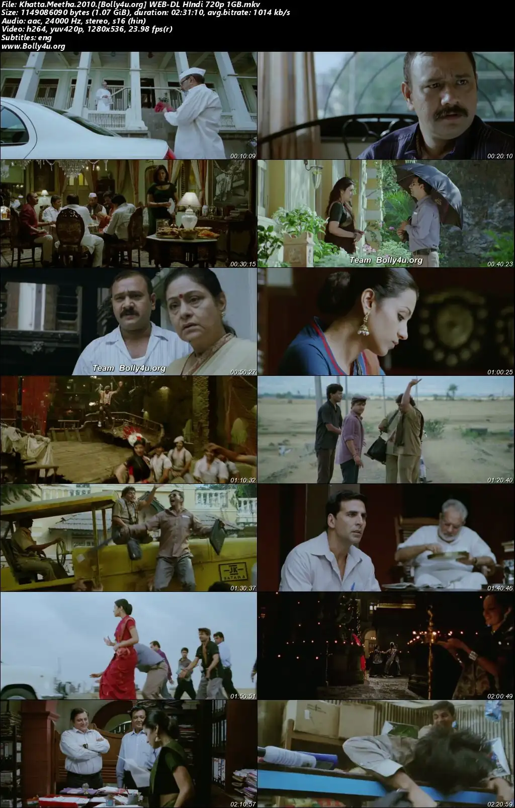 Khatta Meetha 2010 WEB-DL Hindi Full Movie Download 1080p  720p  480p