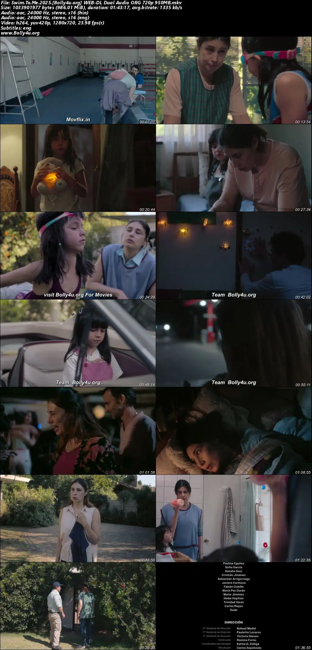 Swim To Me 2025 WEB-DL Hindi Dual Audio ORG Full Movie Download 1080p  720p  480p