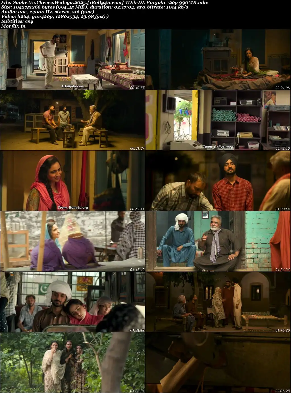 Soohe Ve Cheere Waleya 2025 WEB-DL Punjabi Full Movie Download 1080p  720p  480p