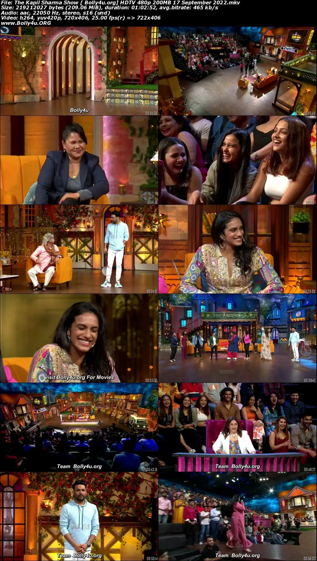 The Kapil Sharma Show HDTV 480p 200MB 17 September 2022 Download