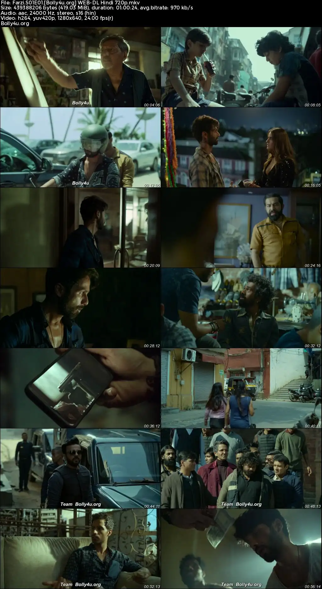 Farzi 2023 WEB-DL Hindi S01 Complete Download 720p  480p