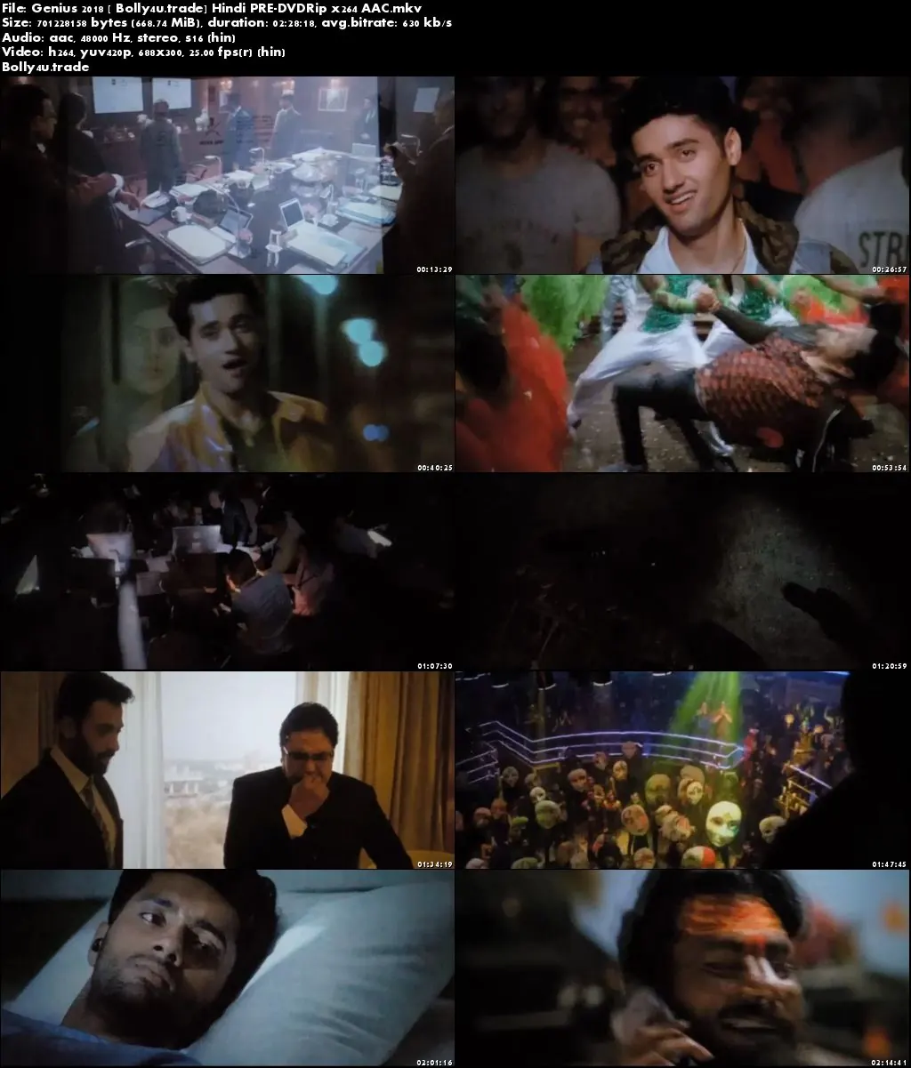 Genius 2018 Pre DVDRip 400MB Full Hindi Movie Download 480p Genius 2018 Pre DVDRip 400MB Full Hindi Movie Download 480p