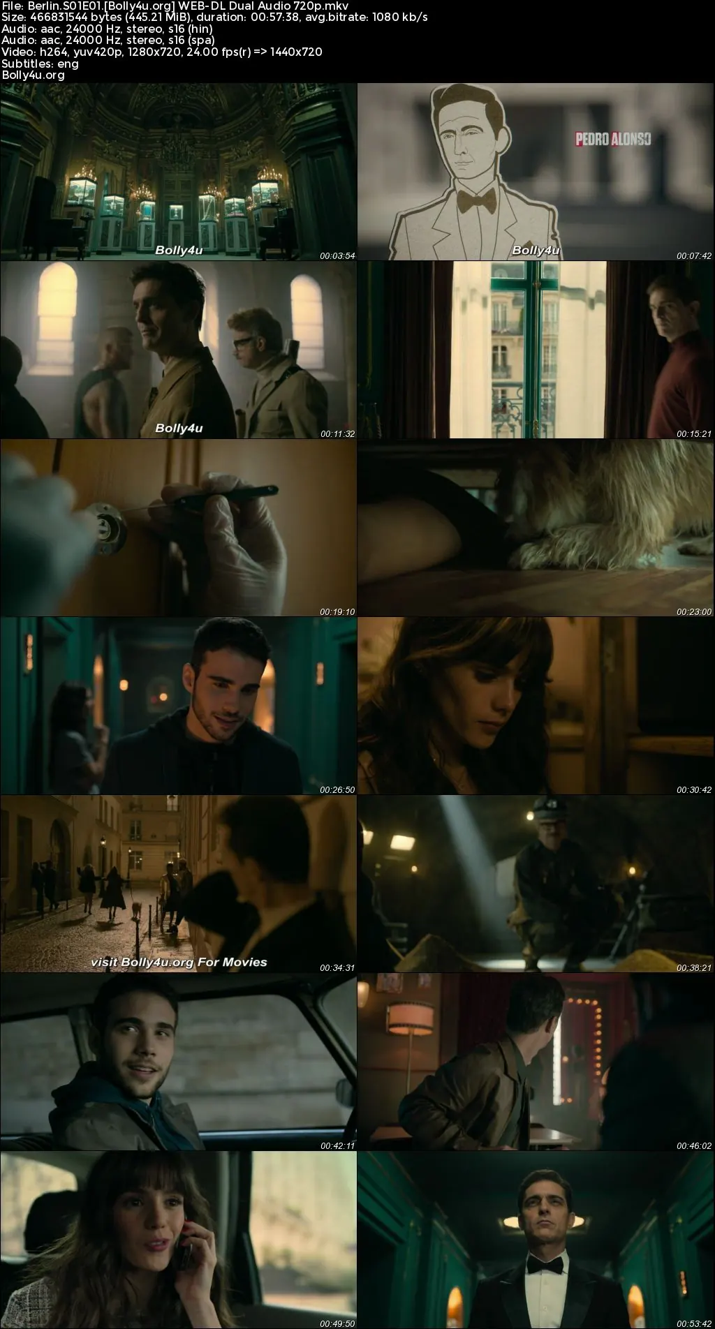 Berlin 2023 WEB-DL Hindi Dual Audio ORG S01 Complete Download 720p  480p