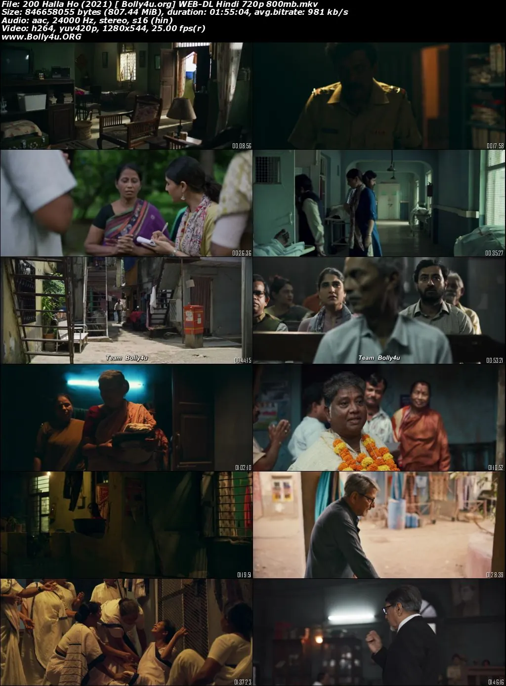 200 Halla Ho 2021 WEB-DL 350Mb Hindi Movie Download 480p