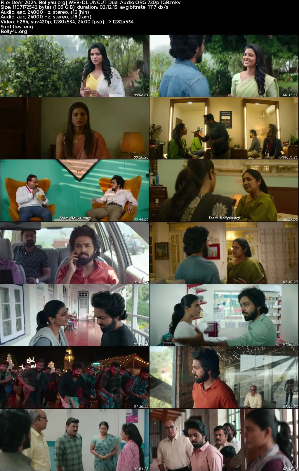 DeAr 2024 WEB-DL UNCUT Hindi Dual Audio ORG Full Movie Download 1080p  720p  480p