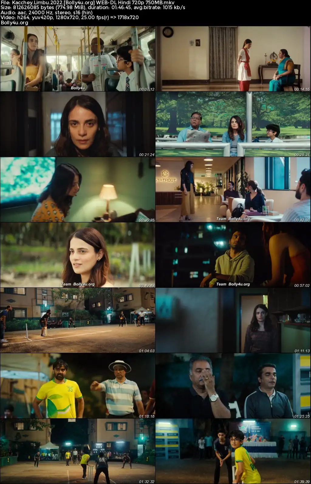 Kacchey Limbu 2022 WEB-DL Hindi Full Movie Download 1080p  720p  480p