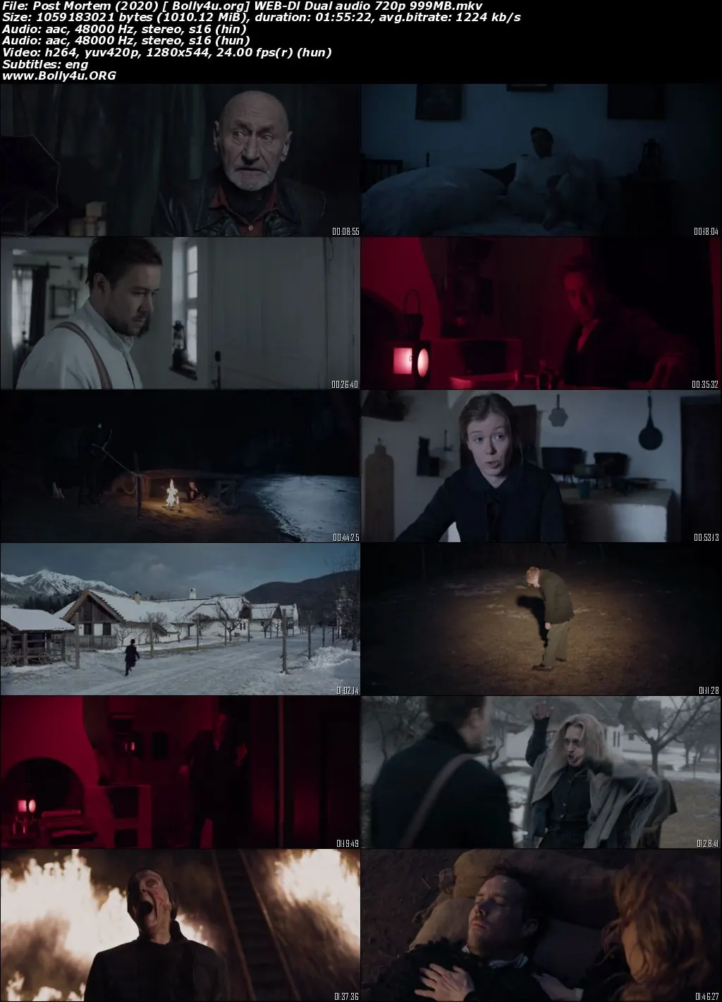 Post Mortem 2020 WEB-DL 999Mb Hindi Dual Audio 720p Download