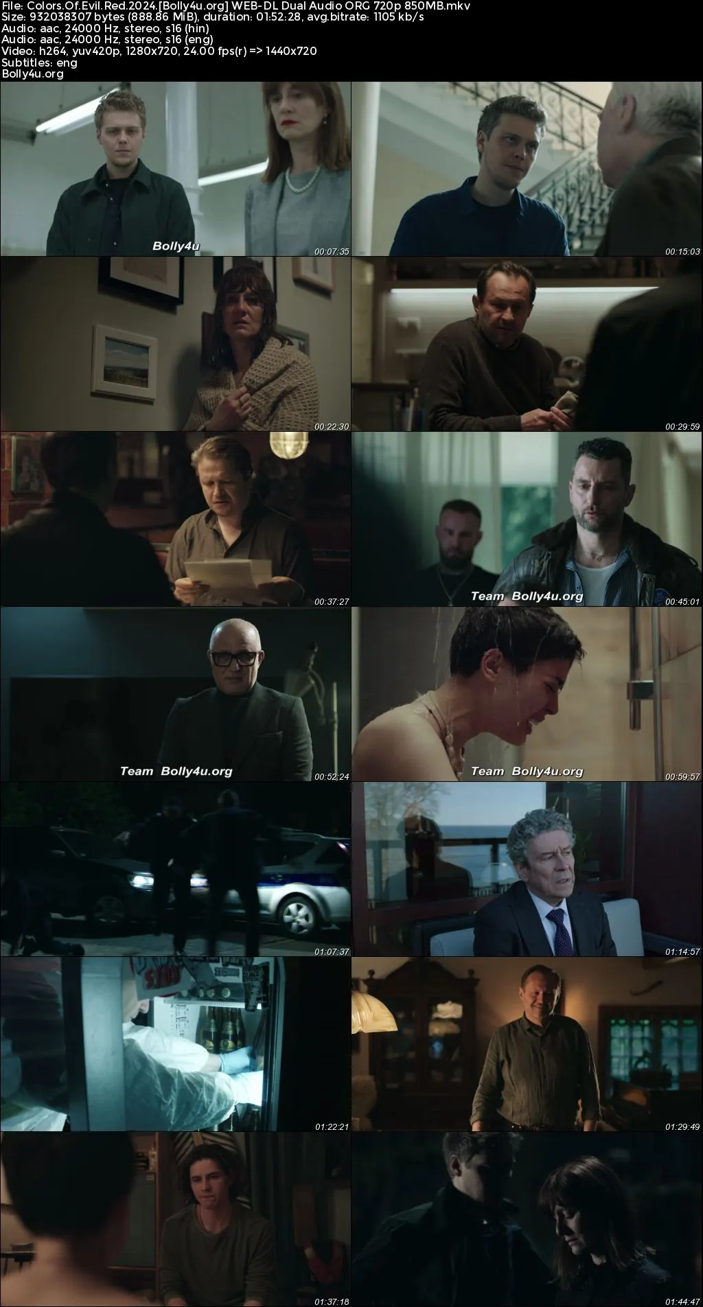 Colors Of Evil Red 2024 WEB-DL Hindi Dual Audio ORG Full Movie Download 1080p  720p  480p