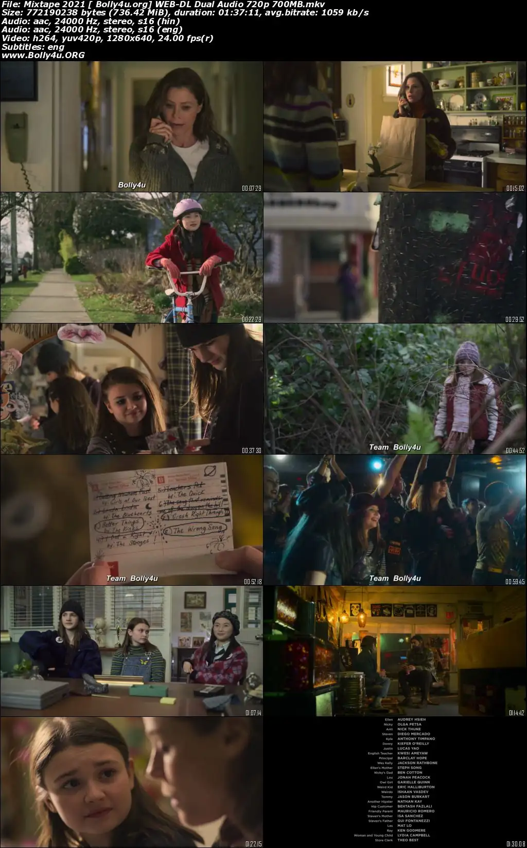 Mixtape 2021 WEB-DL 700MB Hindi Dual Audio 720p Download