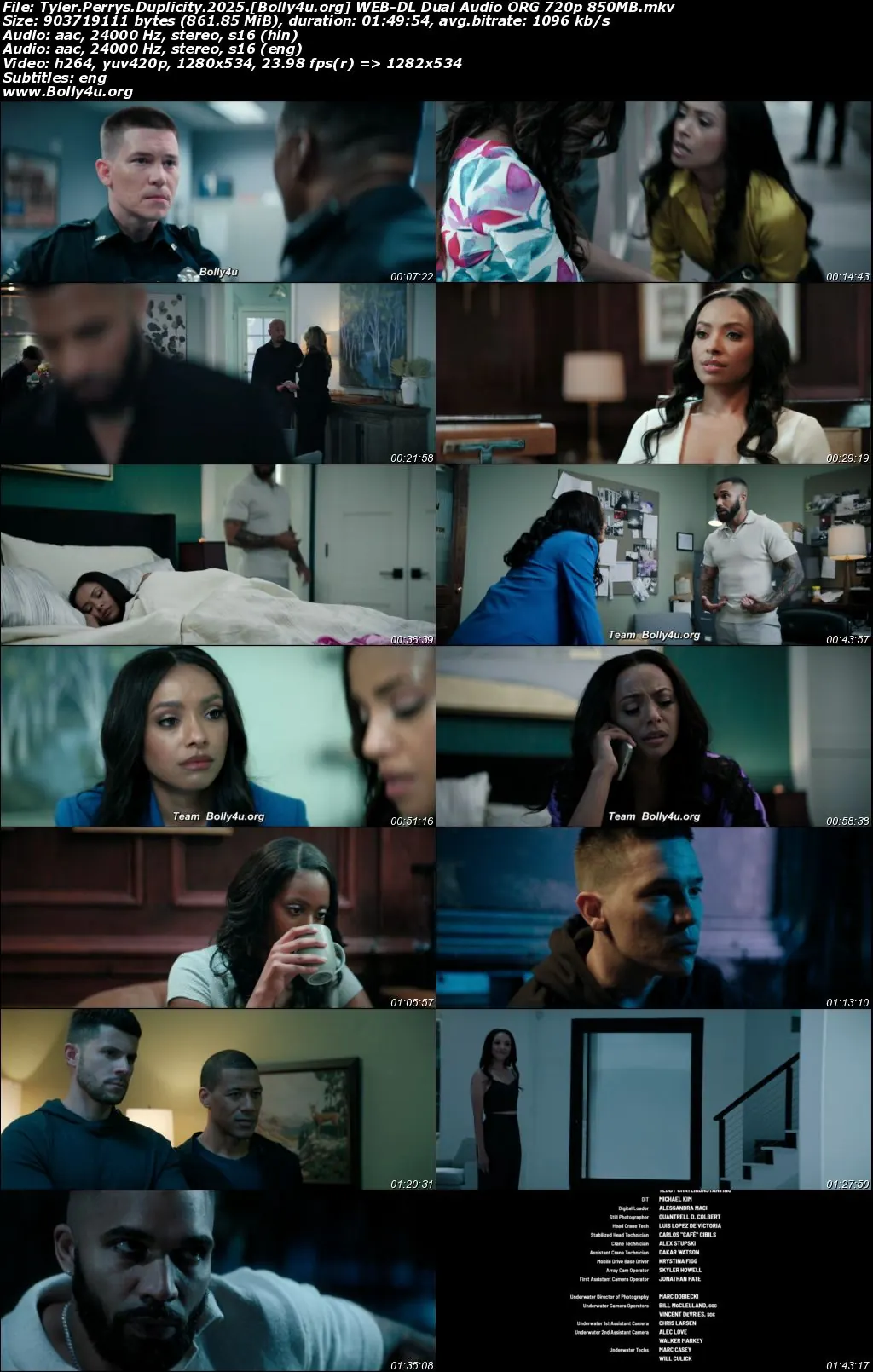 Tyler Perrys Duplicity 2025 WEB-DL Hindi Dual Audio ORG Full Movie Download 1080p  720p  480p