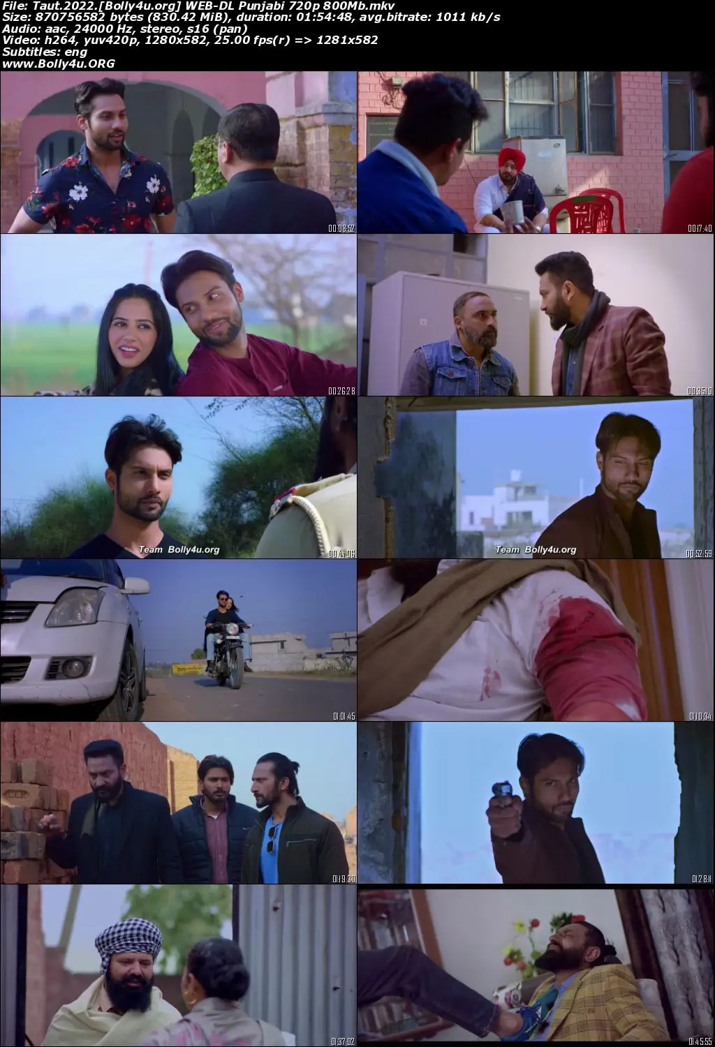Taut 2022 WEB-DL Punjabi Full Movie Download 720p  480p