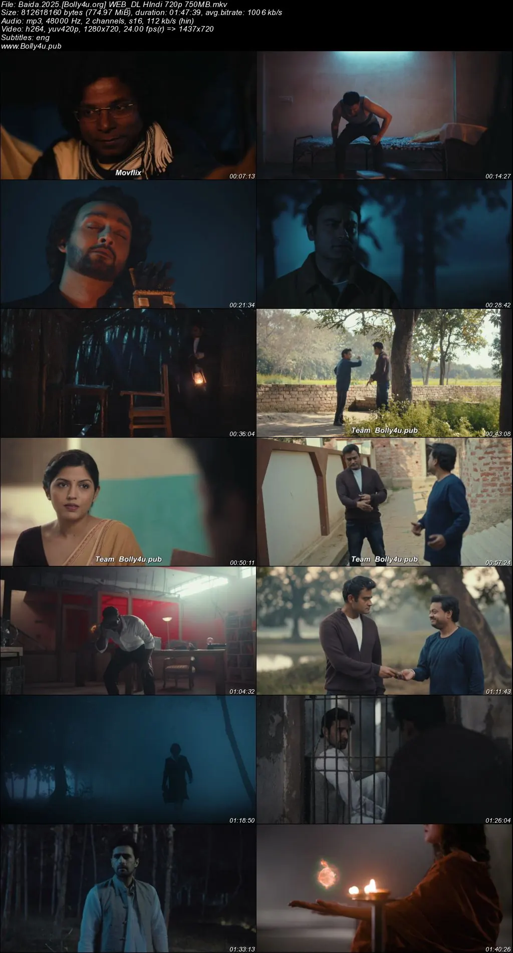 Baida 2025 WEB-DL Hindi Full Movie Download 1080p  720p  480p