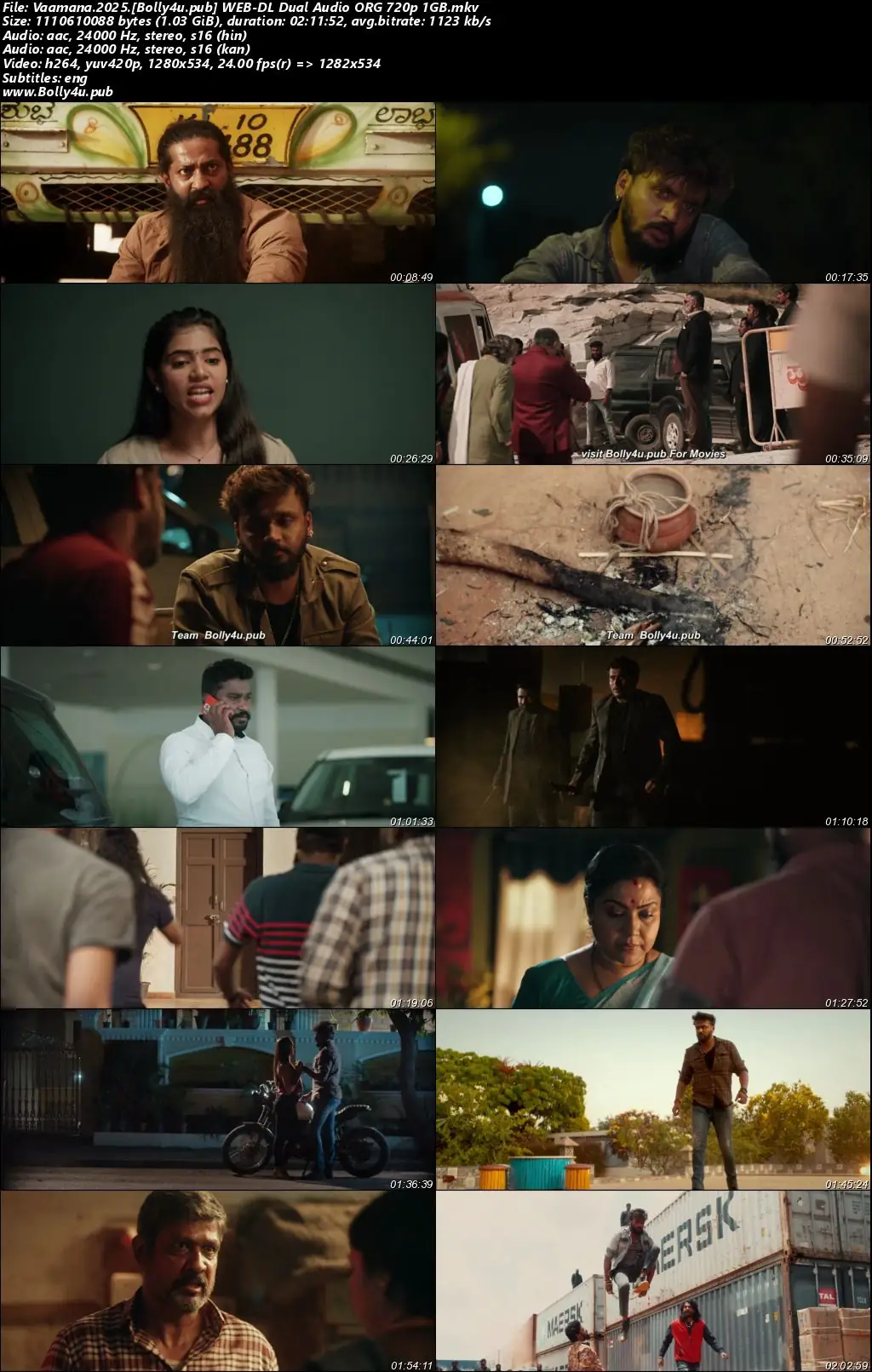 Vaamana 2025 WEB-DL UNCUT Hindi Dual Audio ORG Full Movie Download 1080p  720p  480p