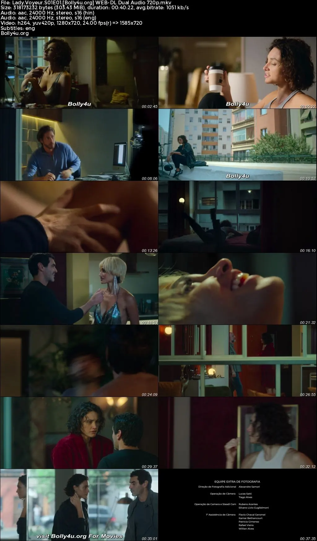 Lady Voyeur 2023 WEB-DL Hindi Dual Audio ORG S01 Complete Download 720p  480p