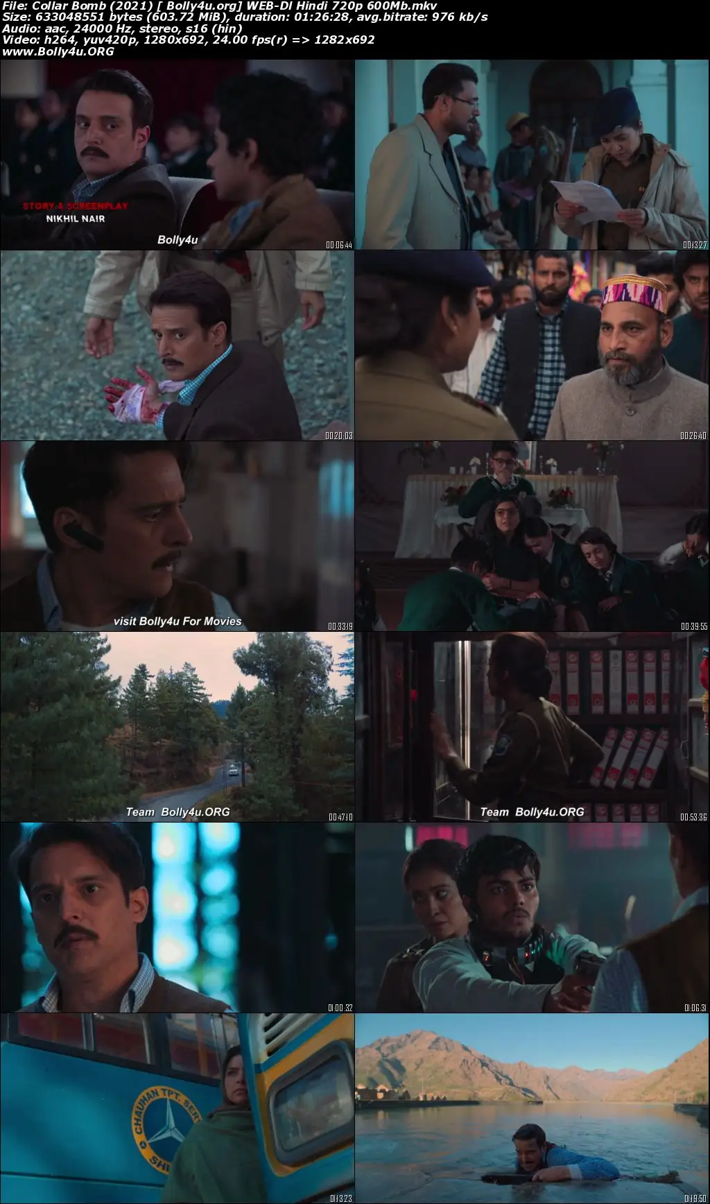 Collar Bomb 2021 WEB-DL 280Mb Hindi Movie Download 480p
