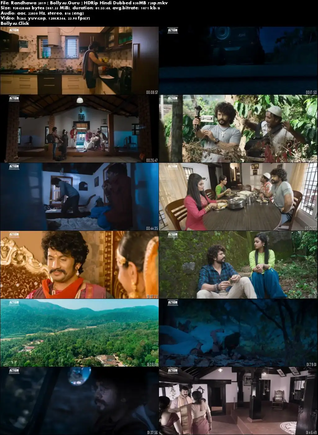 Randhawa 2019 HDRip 850Mb Hindi Dubbed 720p Download