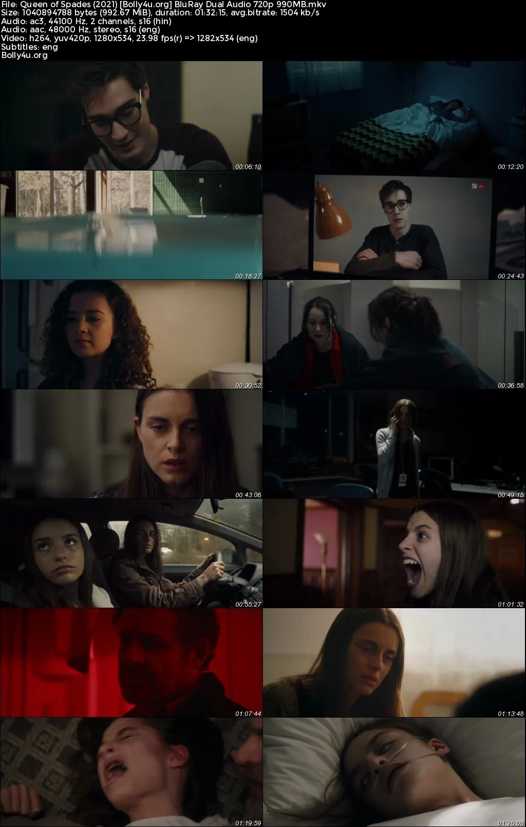 Queen of Spades 2021 BluRay Hindi Dual Audio Full Movie Download 720p  480p