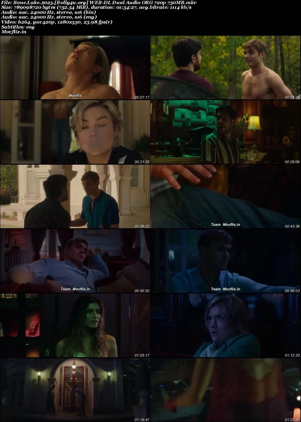 Bone Lake 2025 WEB-DL Hindi Dual Audio ORG Full Movie Download 1080p  720p  480p