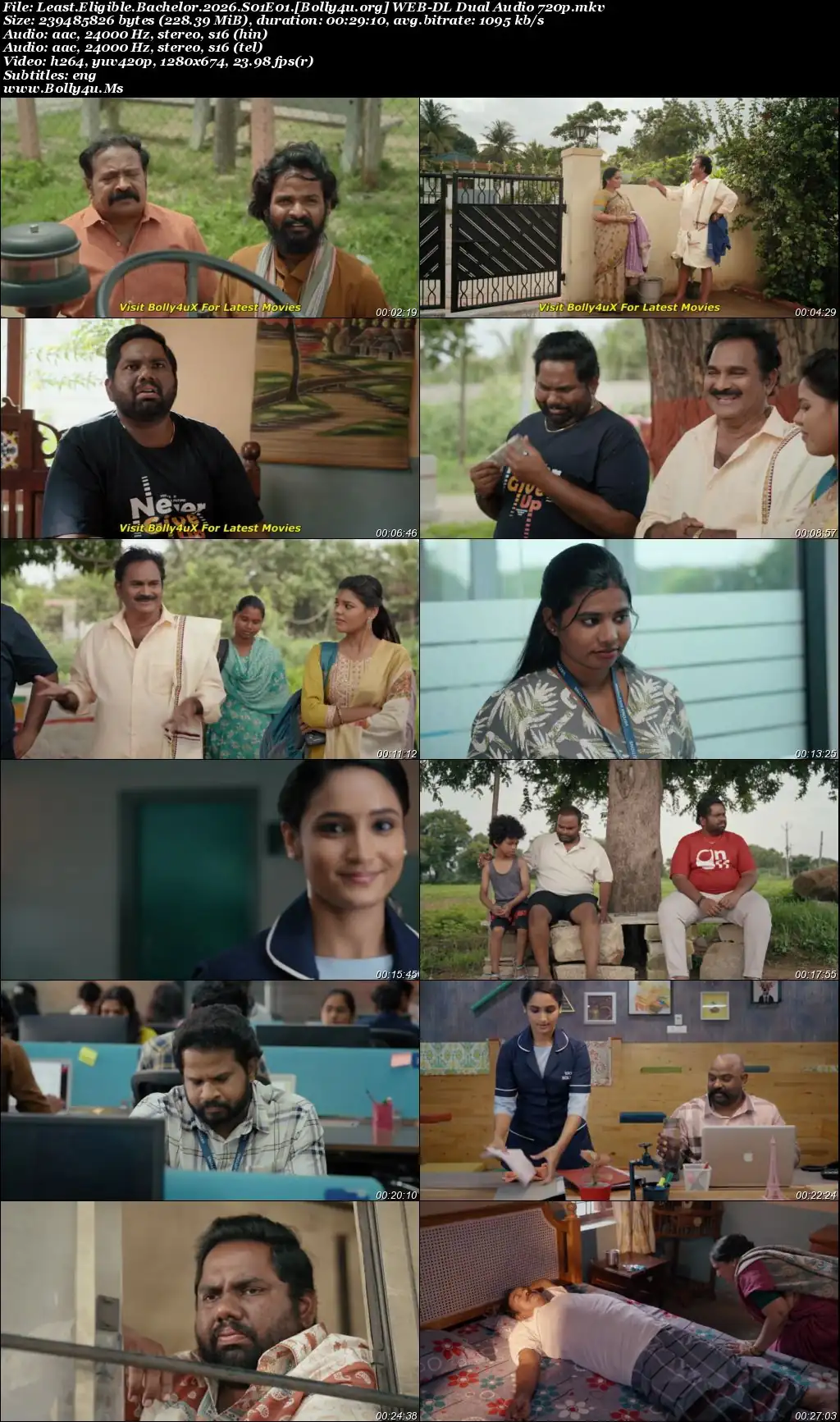Least Eligible Bachelor 2026 WEB-DL Hindi Dual Audio ORG S01 Complete Download 720p  480p