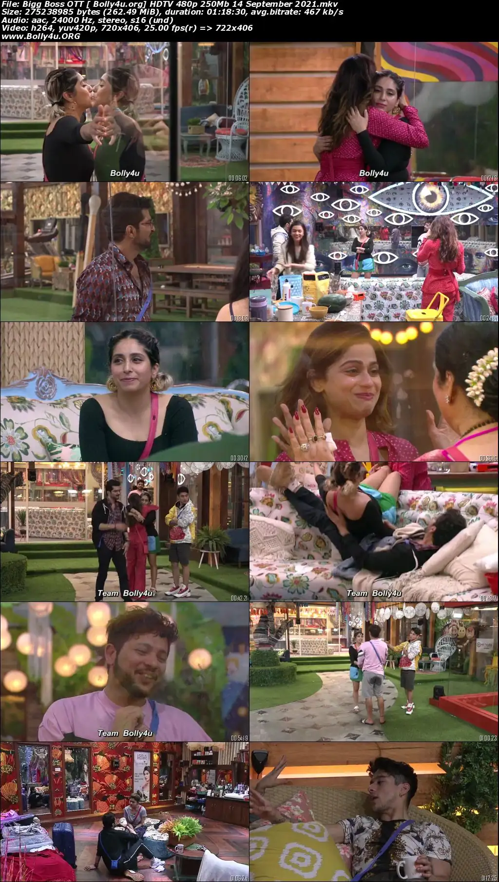Bigg Boss OTT HDTV 480p 250Mb 14 September 2021 Download