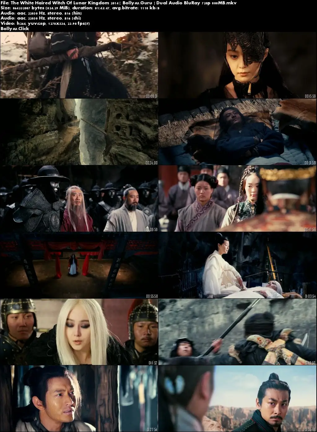 The White Haired Witch Of Lunar Kingdom 2014 BluRay 300MB Hindi Dual Audio 480p download The White Haired Witch Of Lunar Kingdom 2014 BluRay 300MB Hindi Dual Audio 480p download