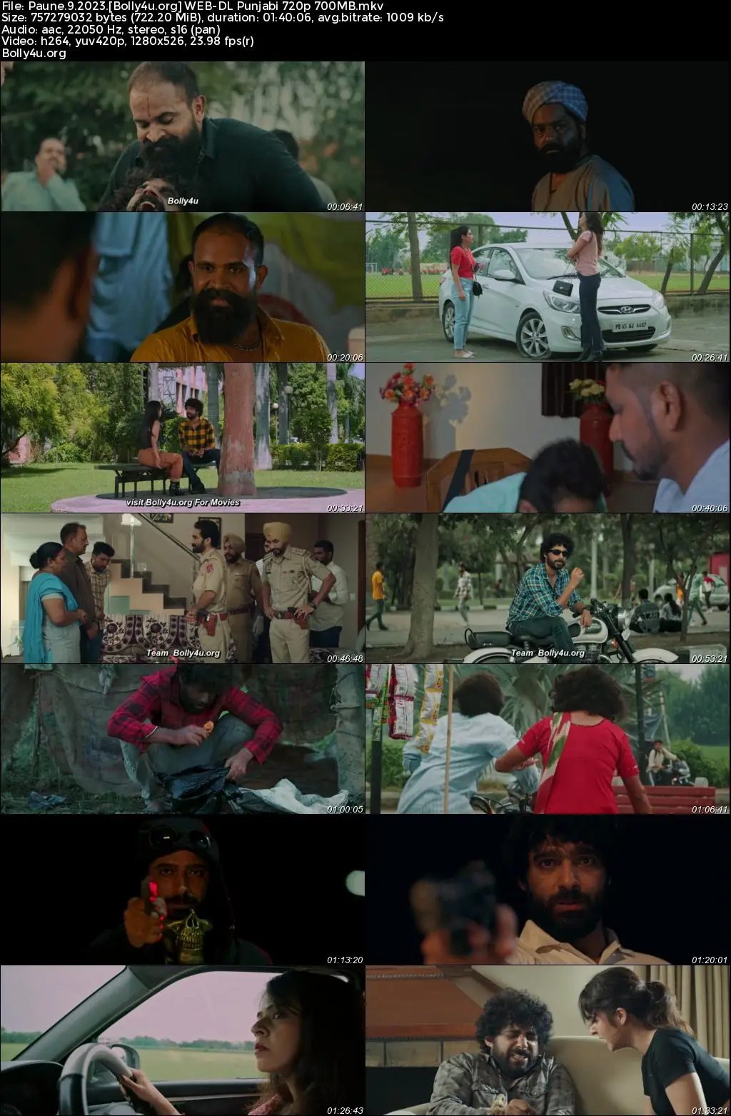 Paune 9 2023 WEB-DL Punjabi Full Movie Download 1080p  720p  480p