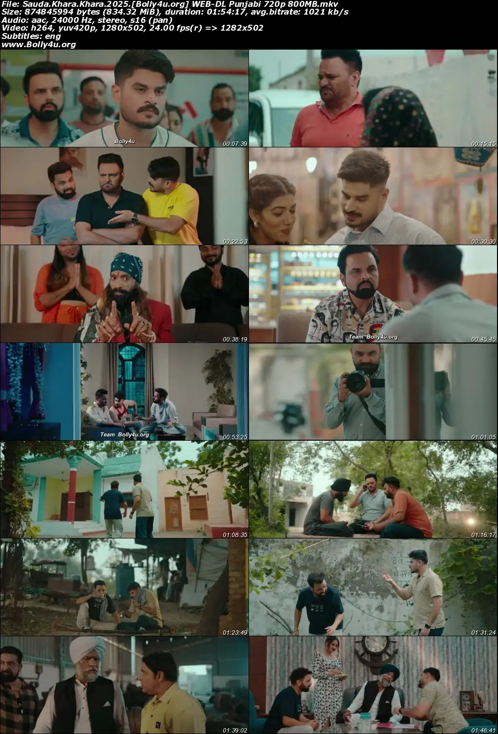 Sauda Khara Khara 2025 WEB-DL Punjabi Full Movie Download 1080p  720p  480p