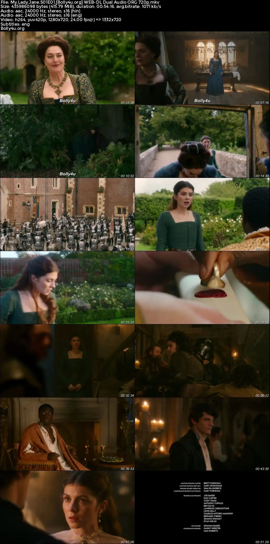 My Lady Jane 2024 WEB-DL Hindi Dual Audio ORG S01 Complete Download 720p  480p