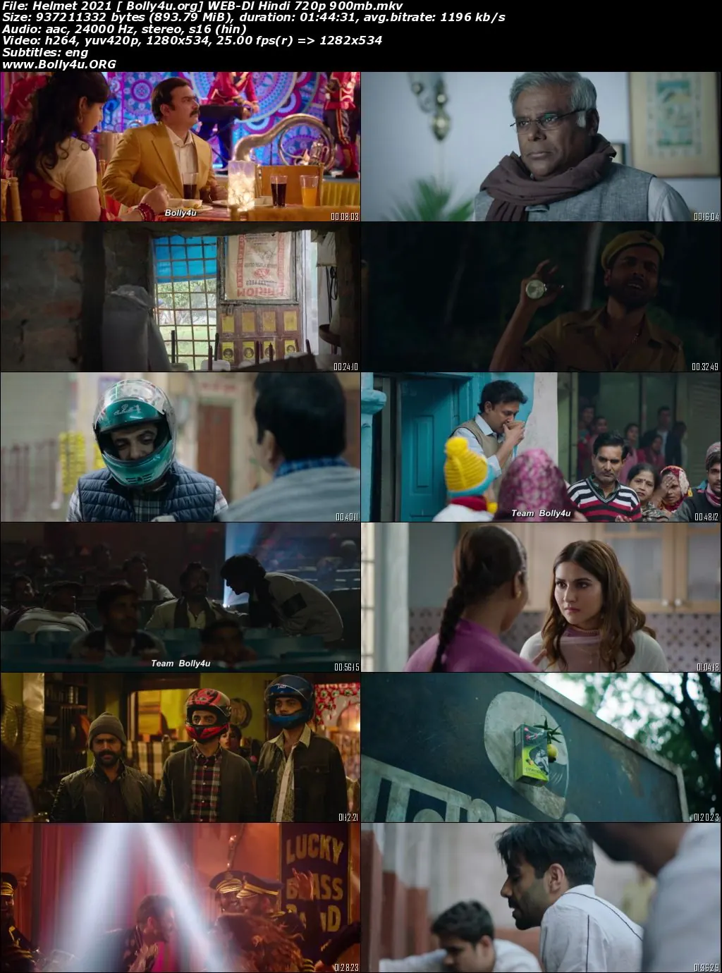 Helmet 2021 WEB-DL 300Mb Hindi Movie Download 480p