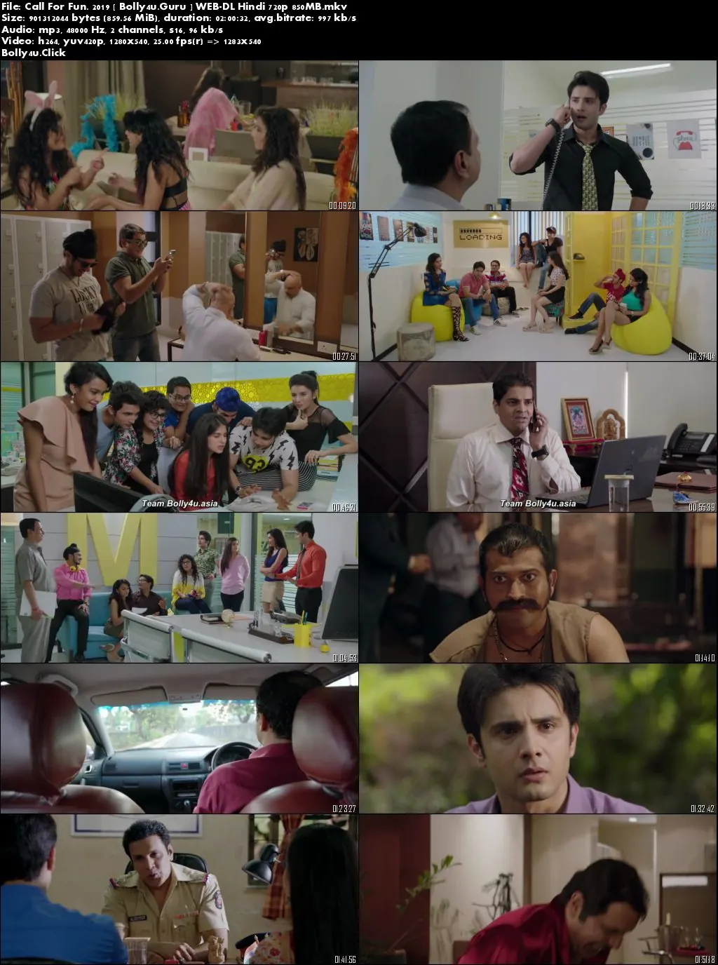 Call For Fun 2019 WEB-DL 850Mb Full Hindi Movie Download 720p