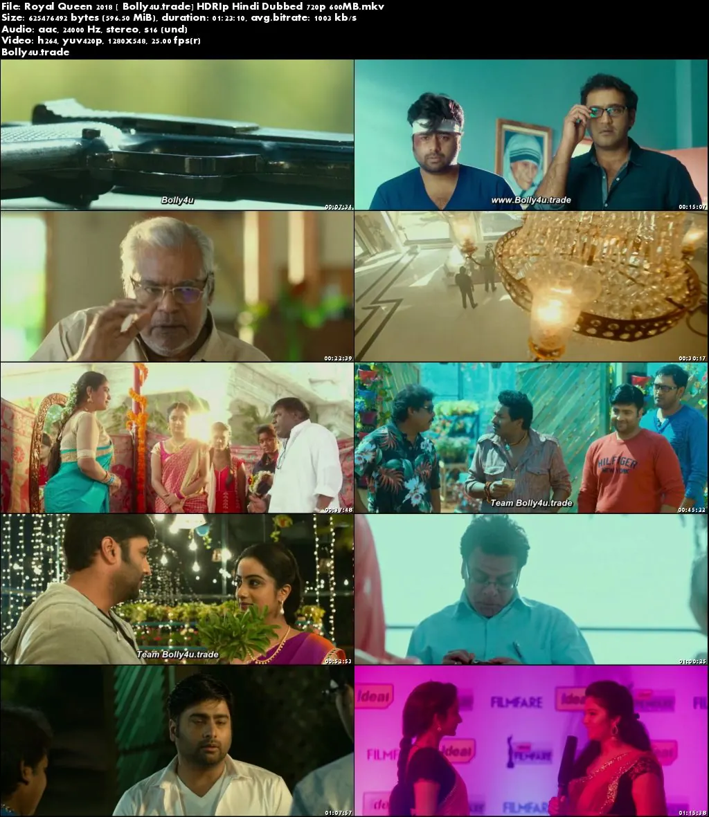 Royal Queen 2018 HDRip 600MB Hindi Dubbed 720p Download Royal Queen 2018 HDRip 600MB Hindi Dubbed 720p Download
